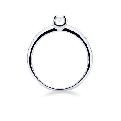 Weißgold Ring Verlobung