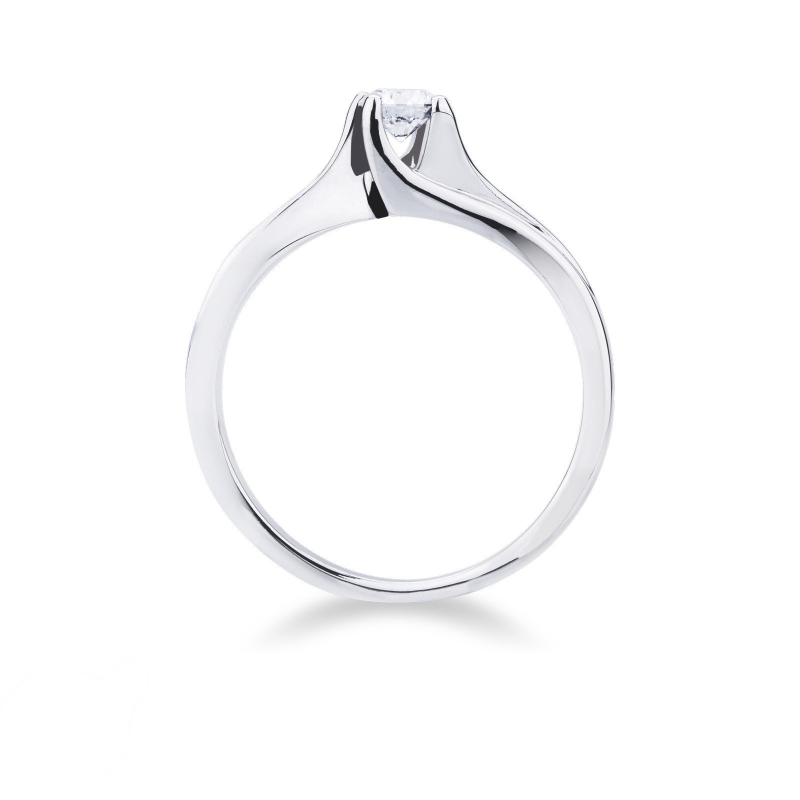 Verlobungsring Solitärring Weißgold 750 Verlobungsring Solitärring Weißgold 750