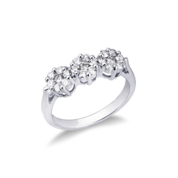 Trilogie Ring Weißgold ILLUSION