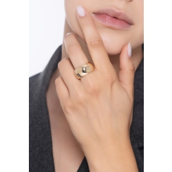 Glänzender Bandring aus 18K Gelbgold 2