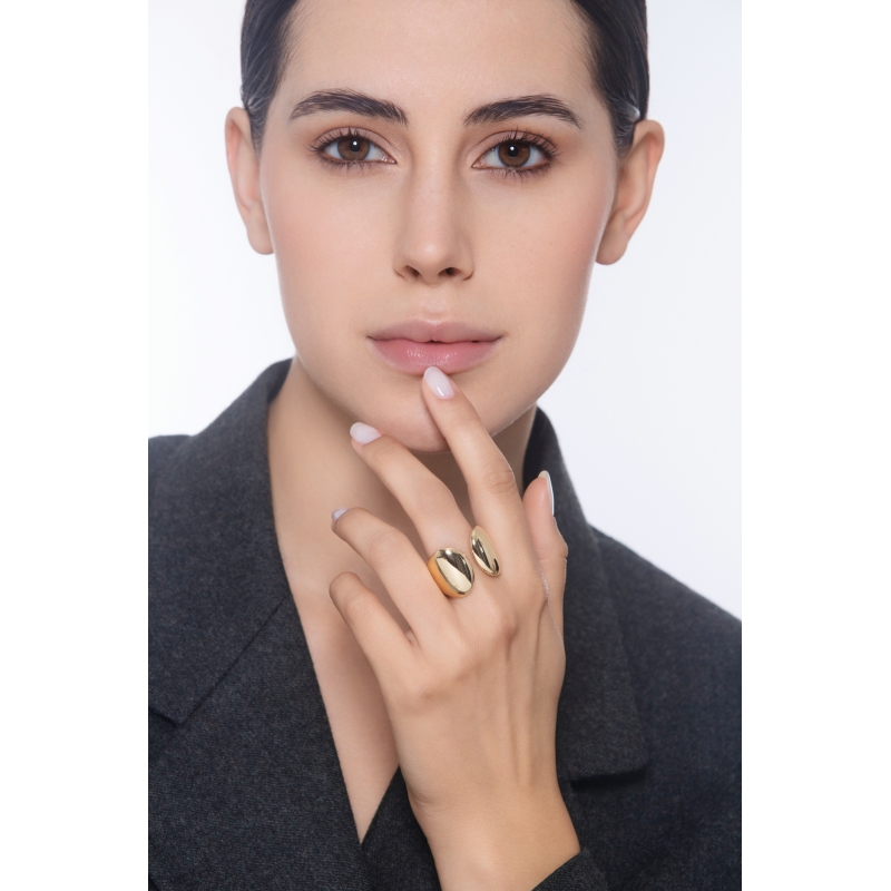 Gelbgold 750 Bandring 