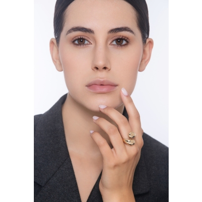 TOI&MOI Ring aus Gelbgold 18k