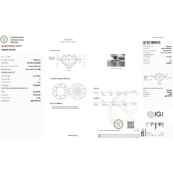 IGI-zertifizierter Diamant CT 1,00   E     VS2 2