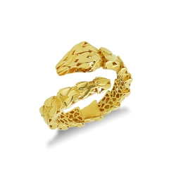 750er Gelbgold TOI&MOI Schlangen Ring