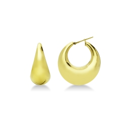 Chunky Ohrringe aus 750er Gelbgold