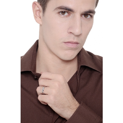 Hochzeitsring aus Weißgold