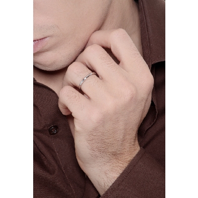 Ehering Weißgold 750