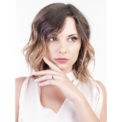 Trauring aus Weißgold 18 Karat