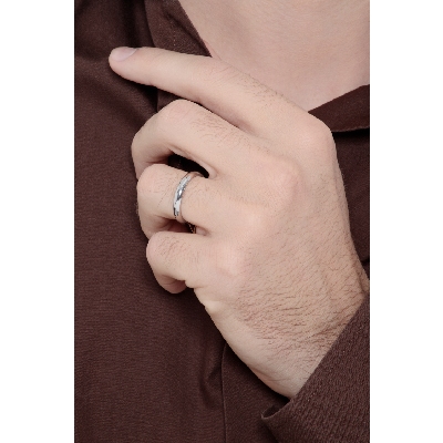 Ehering Weissgold 18kt