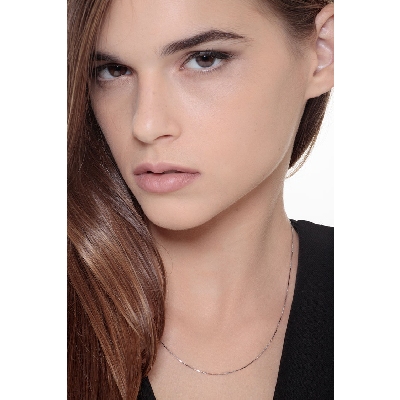 Venezianerkette Weißgold 750 