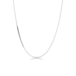 Venezianer Kette Weißgold 750