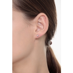 Ohrringe aus 18k Weißgold mit Diamanten 2