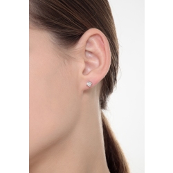 Ohrstecker Weißgold 750 Diamant 2