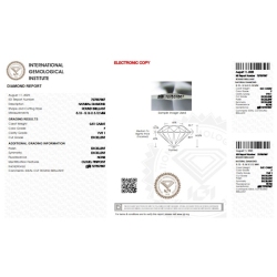 IGI-zertifizierter Diamant CT 0,51   F    VVS1 2