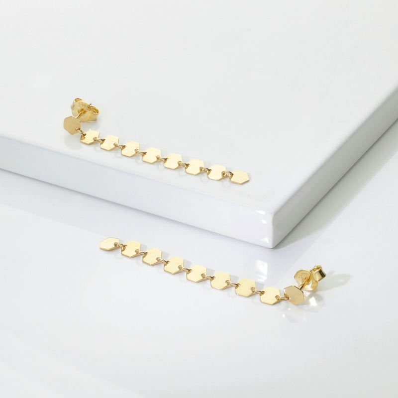 18K Gelbgold Ohrhänger 