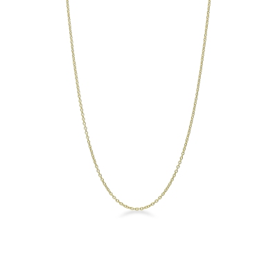 Rolokette Gelbgold 18 Karat 60 cm