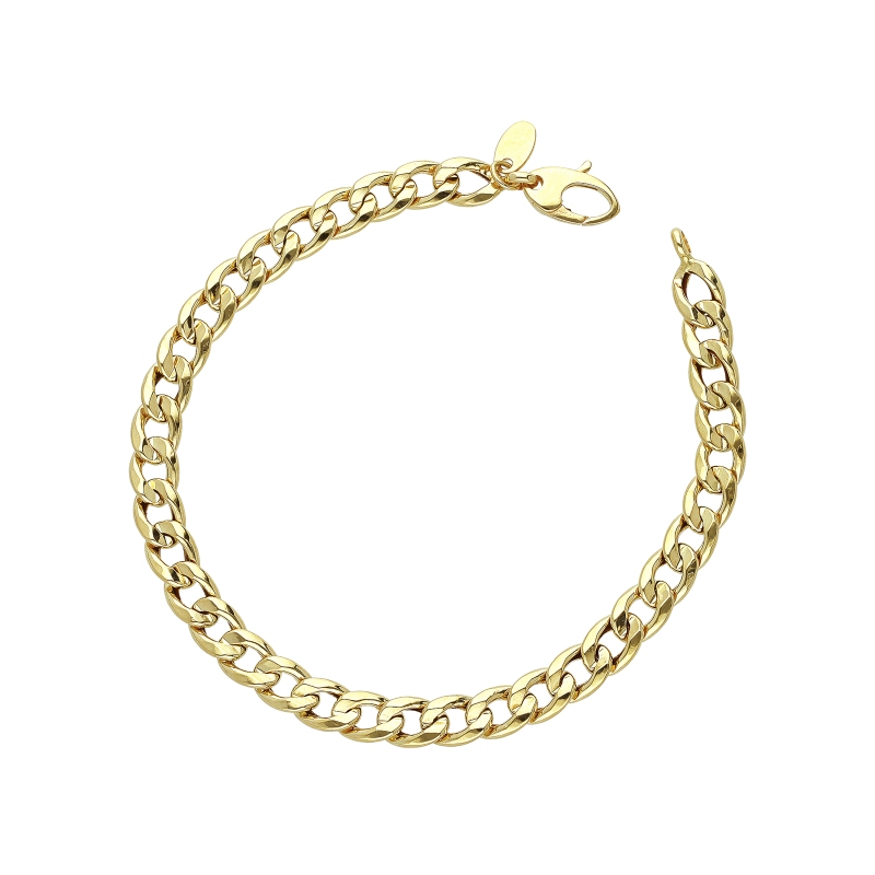 Herren Iced Out Armband Gelbgold 750 Herren Iced Out Armband Gelbgold 750