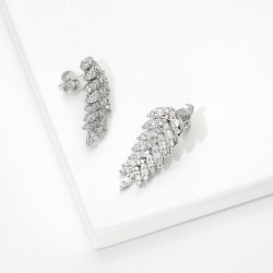 Design Diamant Ohrhänger Weissgold 750