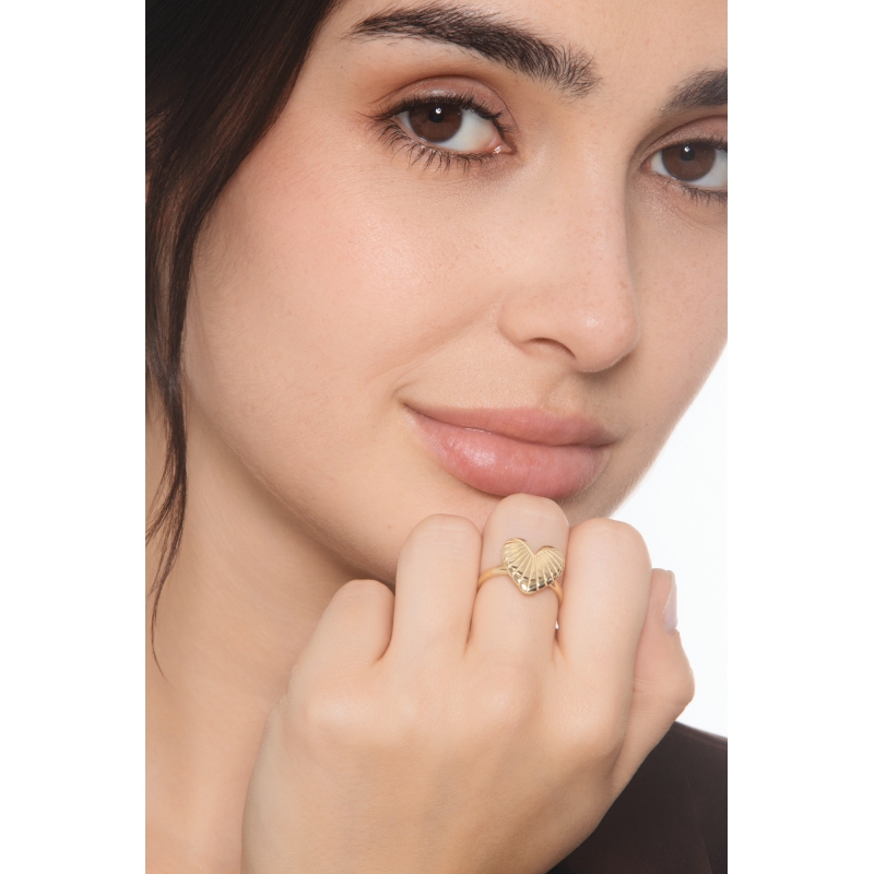 Herz Ring 750er Gelbgold Herz Ring 750er Gelbgold