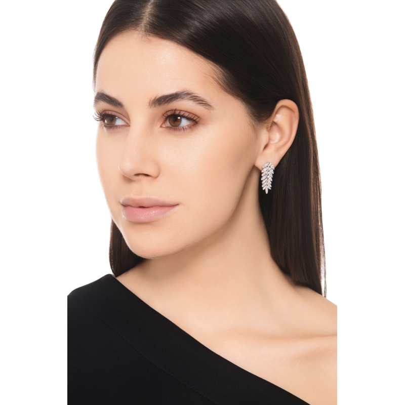 Design Diamant Ohrhänger Weissgold 750