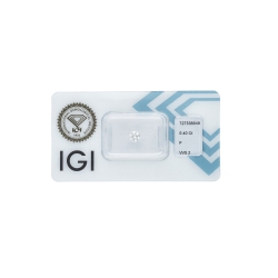IGI-zertifizierter Diamant CT 0,40   F   VVS2 2