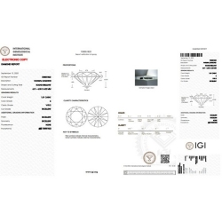 IGI-zertifizierter Diamant CT 1,01    E    VVS2 2