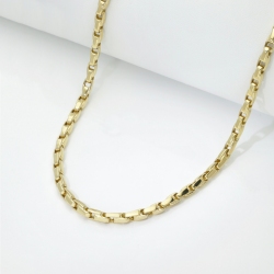 Herrenkette aus 18K Gelbgold 60 cm