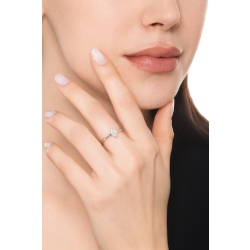 Damenring mit Diamant Marquise Schliff 0.50 kt GIA Weissgold 750 2