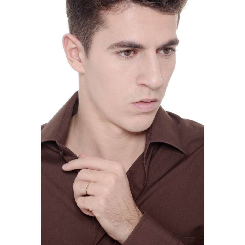 Schmaler Ring aus Gelbgold 18K