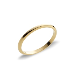 Schmaler Ring aus Gelbgold 18K