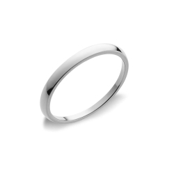 Vorsteckring Weißgold 750
