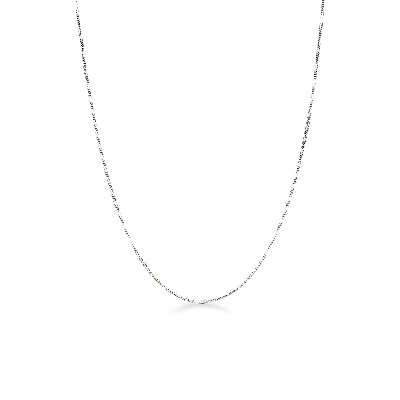 Herrenkette Weißgold 750 ohne Anhänger