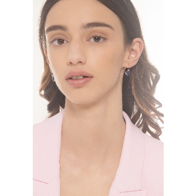 Ohrhänger Weißgold mit Tansanit