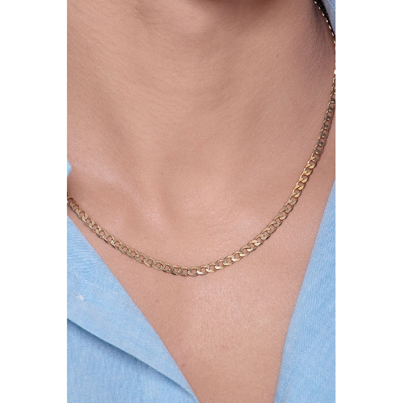 Panzerkette 750er Gelbgold Herren 50 cm Panzerkette 750er Gelbgold Herren 50 cm