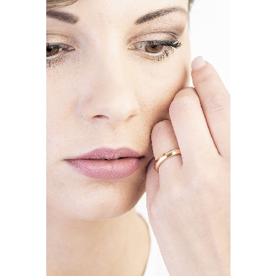 Unoaerre Trauring aus 750er Gelbgold 3,5 mm