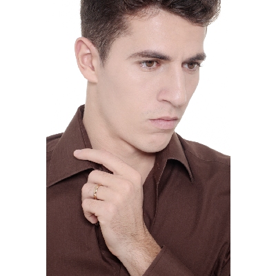 Gelbgold Trauring 18 Karat 4 mm