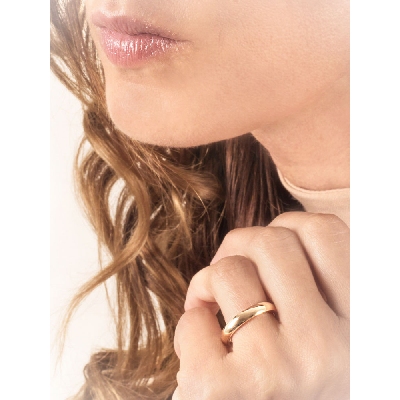 Gelbgold Trauring 18 Karat 4 mm