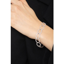 Damenarmband aus 750er Weißgold mit Diamanten  2