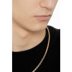 Weißgold Gelbgold 750 Halskette Herren 2