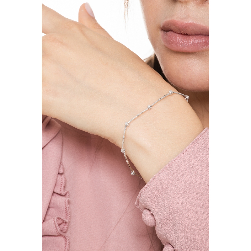 Armband Damen Weissgold Diamanten 