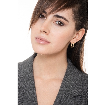 Creolen aus 18 Karat Gelbgold