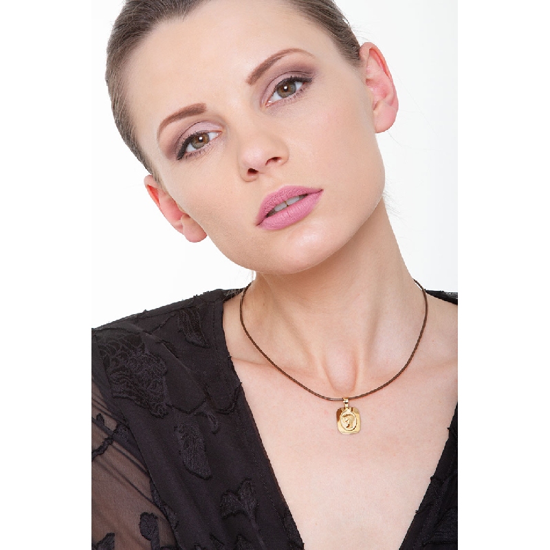 Medaille Gelbgold mit heilige Maria 