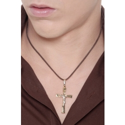 Anhänger von Jesus Weißgold Gelbgold 2